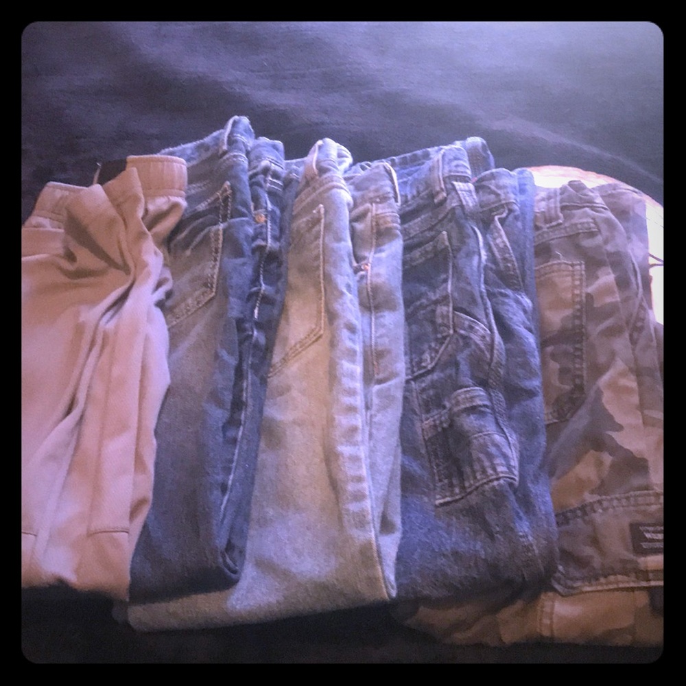 Lot of 5 pairs boys pants